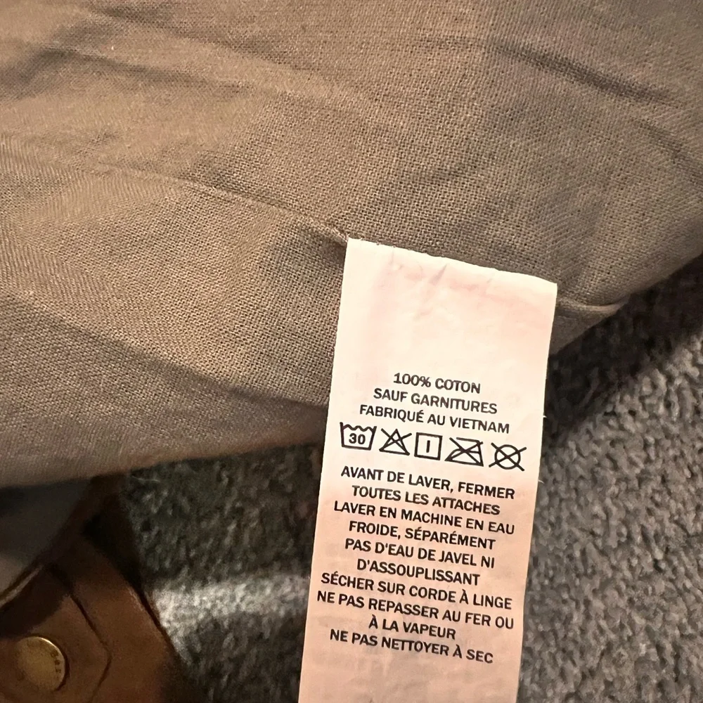 LL Bean Men's Double L Waxed-Cotton Upland Coat XL - Picture 9 of 10